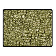 Aligator Skin Fleece Blanket (small) by Ket1n9