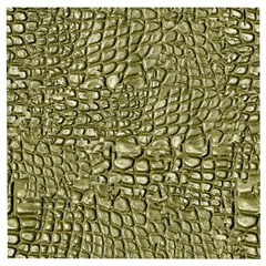 Aligator Skin Wooden Puzzle Square by Ket1n9