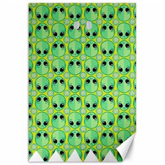 Alien Pattern- Canvas 20  X 30  by Ket1n9