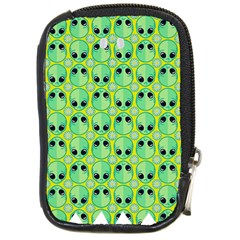 Alien Pattern- Compact Camera Leather Case by Ket1n9