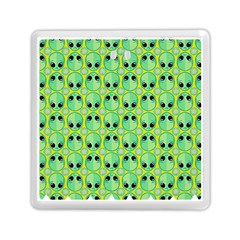 Alien Pattern- Memory Card Reader (square) by Ket1n9