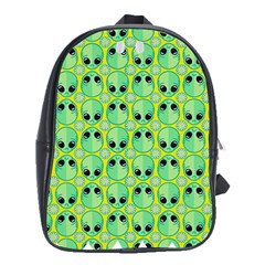 Alien Pattern- School Bag (xl) by Ket1n9