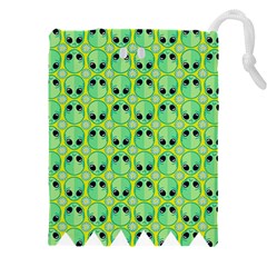 Alien Pattern- Drawstring Pouch (4xl) by Ket1n9