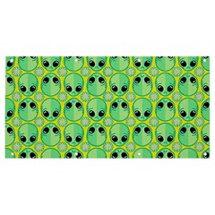 Alien Pattern- Banner And Sign 8  X 4  by Ket1n9