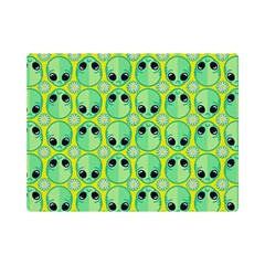 Alien Pattern- Premium Plush Fleece Blanket (mini) by Ket1n9