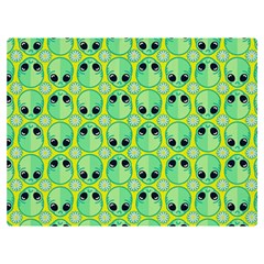 Alien Pattern- Two Sides Premium Plush Fleece Blanket (extra Small) by Ket1n9