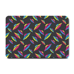 Alien Patterns Vector Graphic Small Doormat by Ket1n9