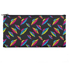 Alien Patterns Vector Graphic Pencil Case by Ket1n9