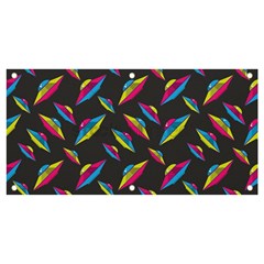 Alien Patterns Vector Graphic Banner And Sign 4  X 2  by Ket1n9