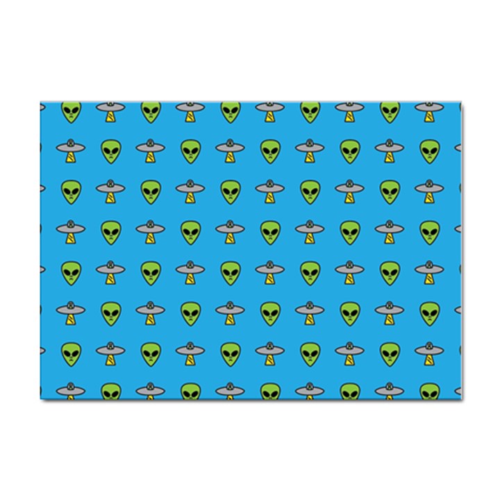 Alien Pattern Sticker A4 (100 pack)