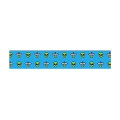 Alien Pattern Premium Plush Fleece Scarf (mini) by Ket1n9