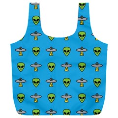 Alien Pattern Full Print Recycle Bag (xxxl) by Ket1n9