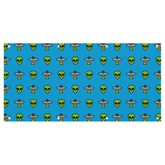 Alien Pattern Banner And Sign 8  X 4  by Ket1n9