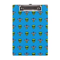 Alien Pattern A5 Acrylic Clipboard by Ket1n9