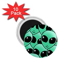 Art Alien Pattern 1 75  Magnets (10 Pack)  by Ket1n9