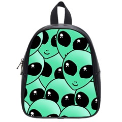 Art Alien Pattern School Bag (small) by Ket1n9