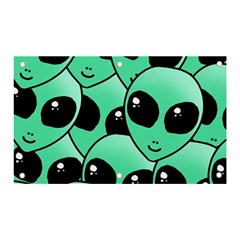 Art Alien Pattern Banner And Sign 5  X 3  by Ket1n9