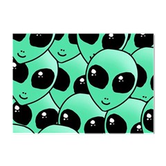 Art Alien Pattern Crystal Sticker (a4) by Ket1n9