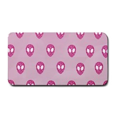 Alien Pattern Pink Medium Bar Mat by Ket1n9