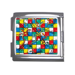 Snakes And Ladders Mega Link Italian Charm (18mm) by Ket1n9