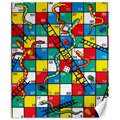 Snakes And Ladders Canvas 8  X 10  by Ket1n9