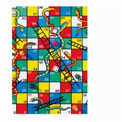 Snakes And Ladders Large Garden Flag (two Sides) by Ket1n9