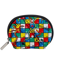 Snakes And Ladders Accessory Pouch (small) by Ket1n9