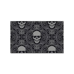 Dark Horror Skulls Pattern Sticker Rectangular (10 Pack) by Ket1n9