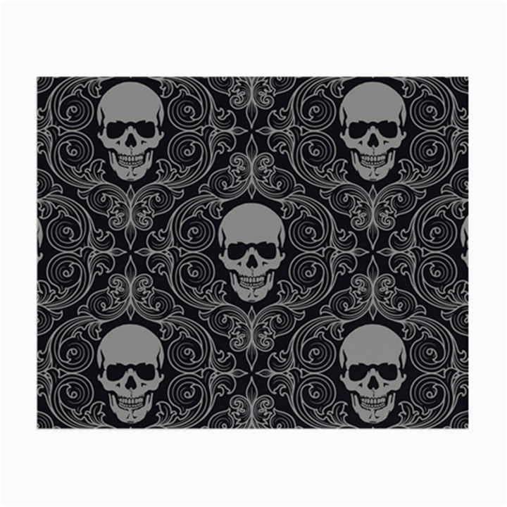 Dark Horror Skulls Pattern Small Glasses Cloth