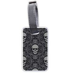 Dark Horror Skulls Pattern Luggage Tag (one Side) by Ket1n9