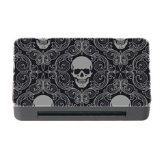 Dark Horror Skulls Pattern Memory Card Reader With Cf by Ket1n9