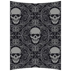 Dark Horror Skulls Pattern Back Support Cushion by Ket1n9