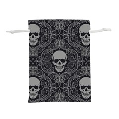 Dark Horror Skulls Pattern Lightweight Drawstring Pouch (s) by Ket1n9