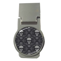 Dark Horror Skulls Pattern Money Clips (round)  by Ket1n9