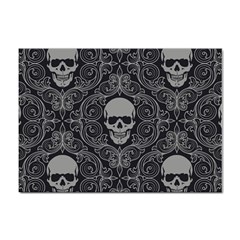 Dark Horror Skulls Pattern Sticker A4 (100 Pack) by Ket1n9