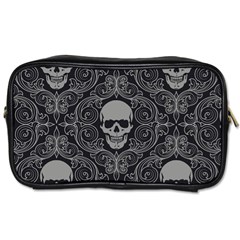 Dark Horror Skulls Pattern Toiletries Bag (two Sides)