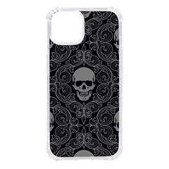 Dark Horror Skulls Pattern Iphone 14 Tpu Uv Print Case by Ket1n9