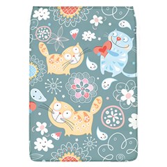 Cute Cat Background Pattern Removable Flap Cover (l) by Ket1n9