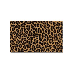 Tiger Skin Art Pattern Sticker (rectangular) by Ket1n9