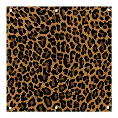 Tiger Skin Art Pattern Banner And Sign 3  X 3  by Ket1n9