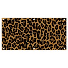 Tiger Skin Art Pattern Banner And Sign 4  X 2  by Ket1n9