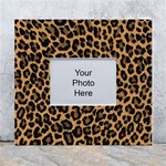 Tiger Skin Art Pattern White Wall Photo Frame 5  x 7  Front