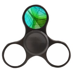 Sunlight Filtering Through Transparent Leaves Green Blue Finger Spinner by Ket1n9