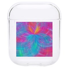 Abstract Fantastic Ractal Gradient Hard Pc Airpods 1/2 Case by Ket1n9