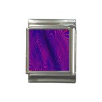 Abstract Fantastic Fractal Gradient Italian Charm (13mm) Front