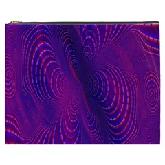 Abstract Fantastic Fractal Gradient Cosmetic Bag (xxxl) by Ket1n9