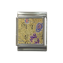 Traditional Art Batik Pattern Italian Charm (13mm) by Ket1n9