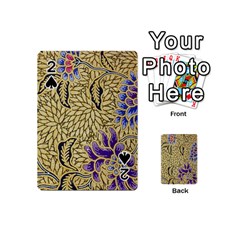 Traditional Art Batik Pattern Playing Cards 54 Designs (mini) by Ket1n9