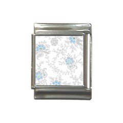 Traditional Art Batik Flower Pattern Italian Charm (13mm) by Ket1n9