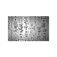 Science Formulas Sticker (rectangular) by Ket1n9